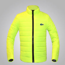 Load image into Gallery viewer, Winter Jacket Men Lacoste- Fashion Stand Collar Male Parka Jacket Mens Solid Thick Jackets and Coats Man Winter Parkas